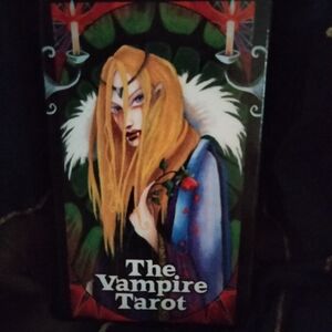 The Vampire Tarot by Nathalie Hertz Made in Italy
